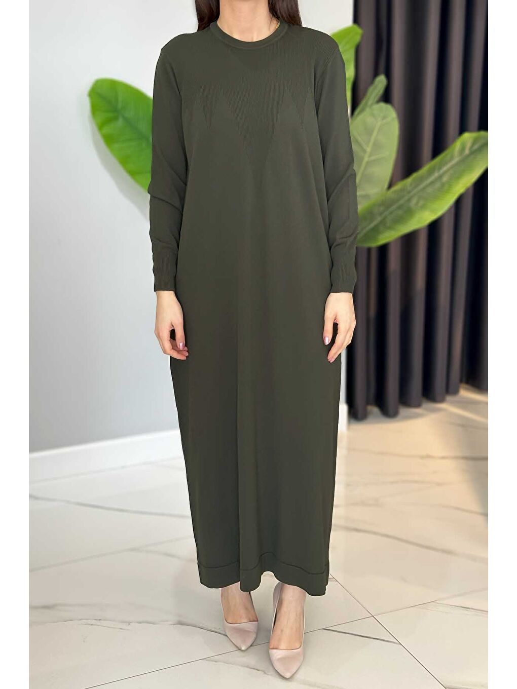 Elbise 1420 Acı Yeşil-2