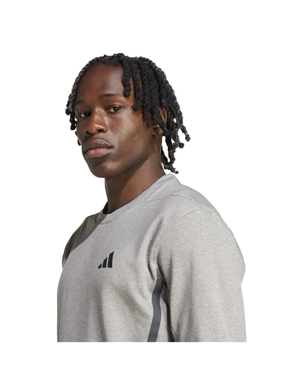 Gg Crew Erkek Gri Sweatshirt-3