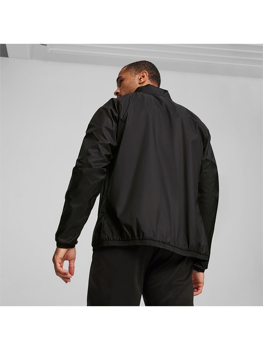 Siyah teamGOAL Football Erkek Ceket-2