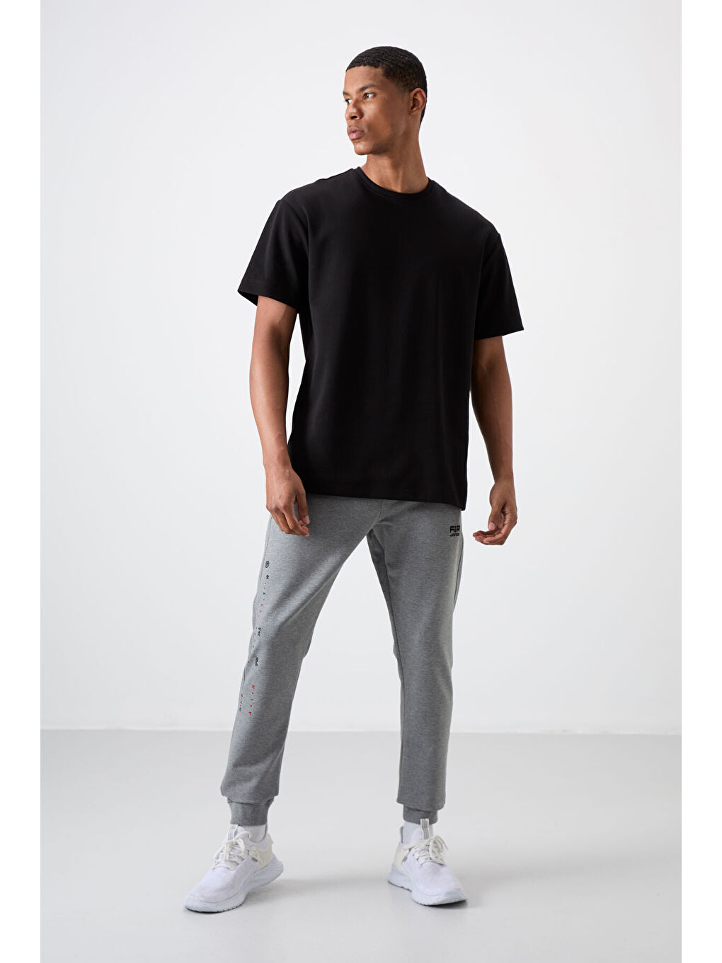 Rory Gri Melanj Jogger Erkek Eşofman Alt - 84909-1