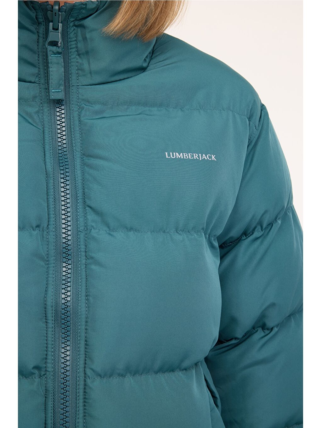 WL ELISA 2GF724 4PR Yeşil Kadın Kısa Kaban-3