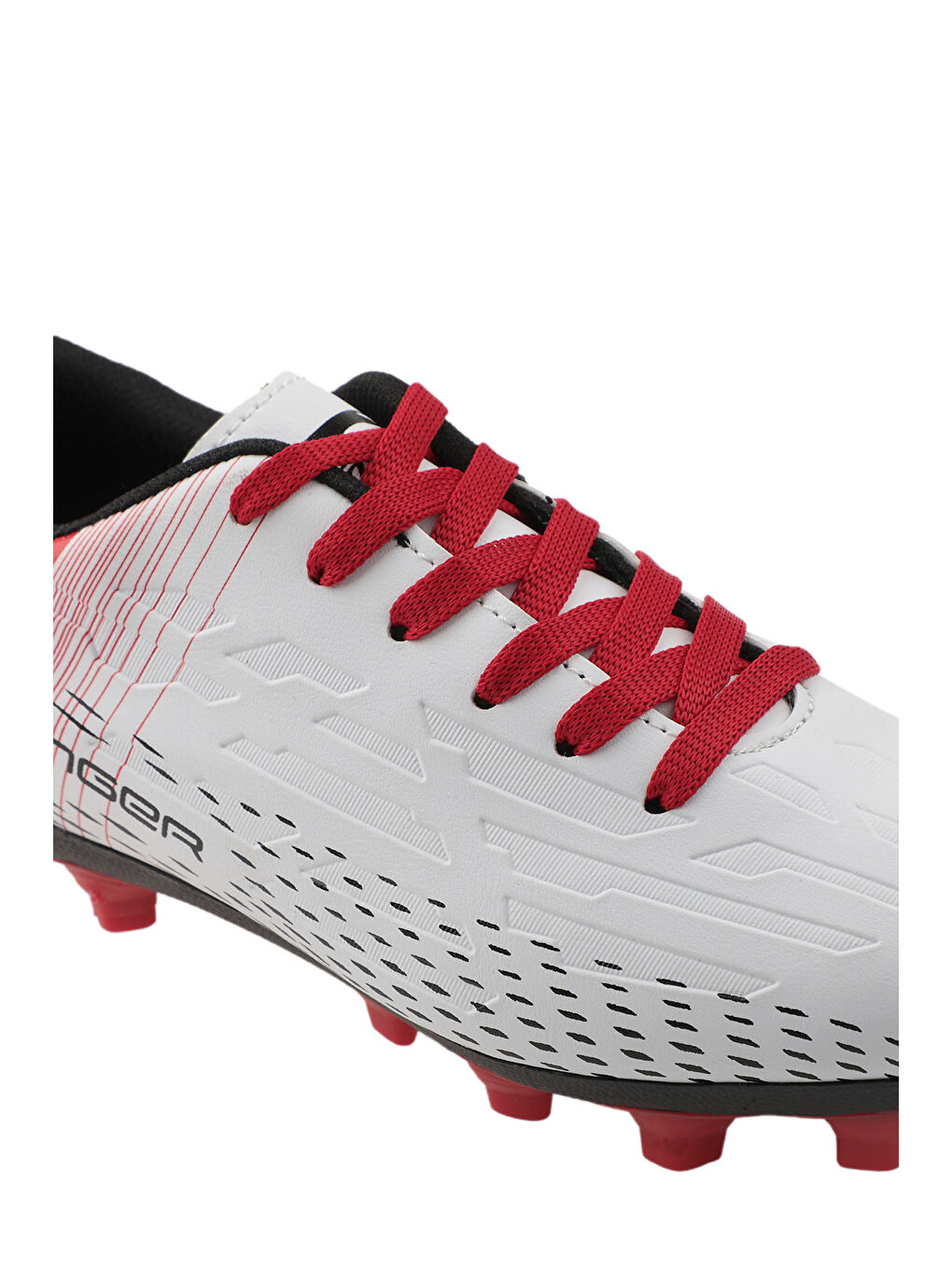 SCORE I KR Erkek Futbol Ayakkabı Beyaz / Kırmızı-3