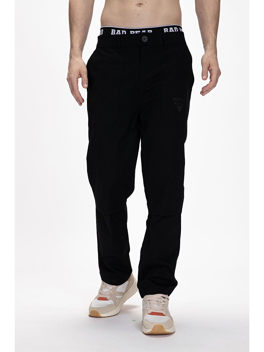 Siyah Thunder Si̇yah Erkek Pantolon-3