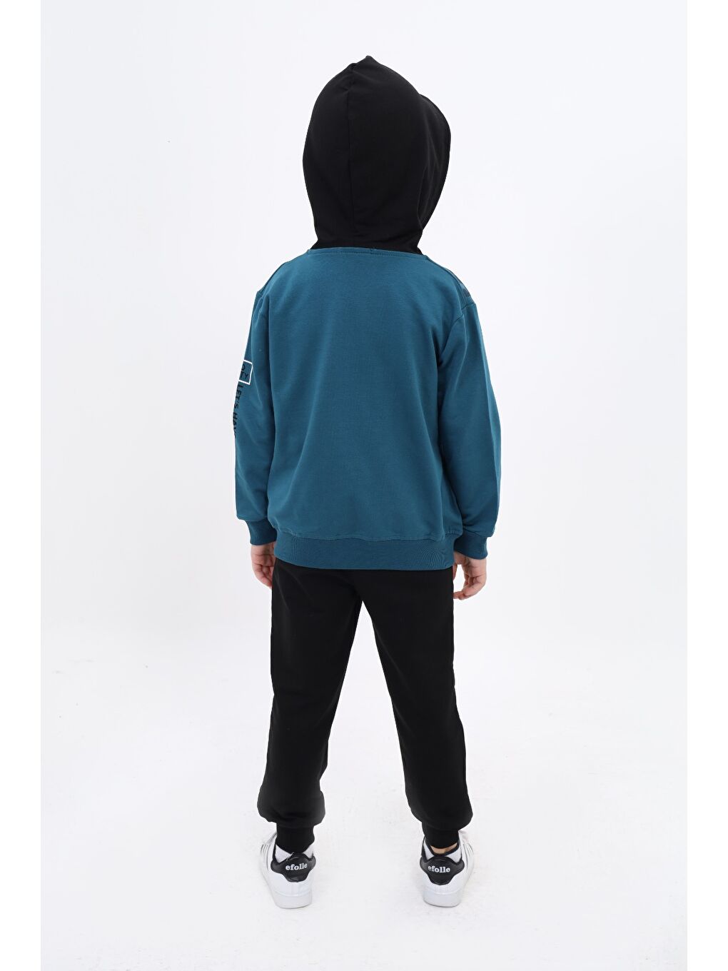 Petrol Erkek Çocuk Baskılı Eşofman Takım-5