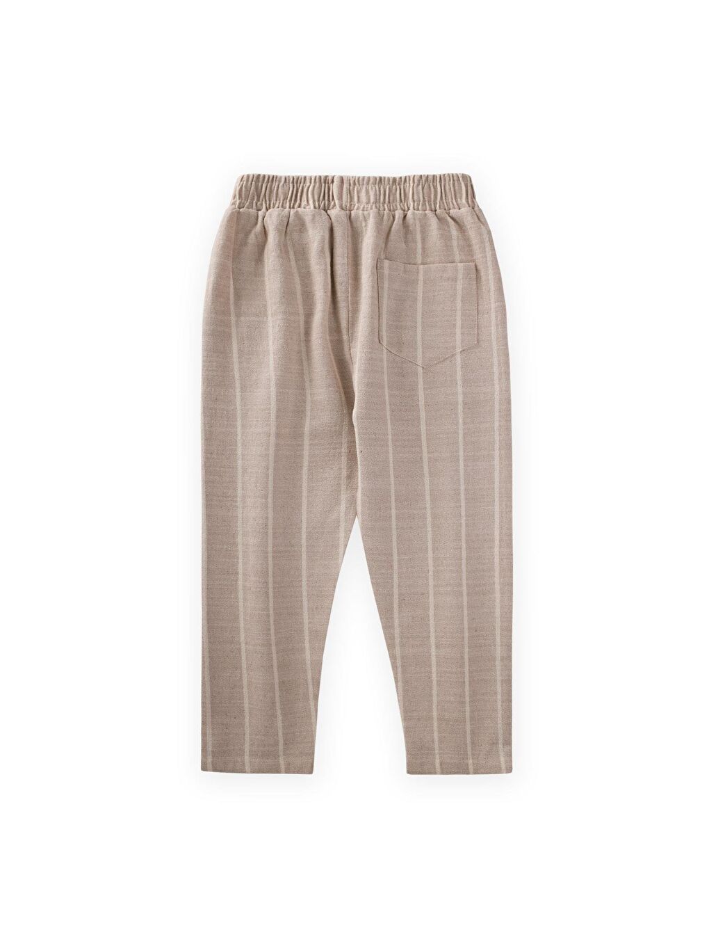 Kahverengi Çizgili Pantolon 4-12 Yaş Kahve