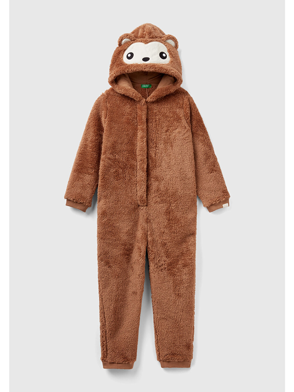 Kahverengi Erkek Çocuk Taba Pelüş Tulum