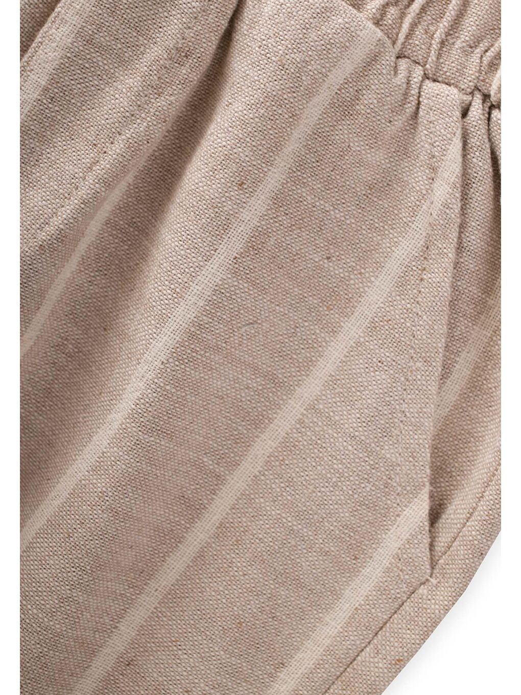 Kahverengi Çizgili Pantolon 4-12 Yaş Kahve-2