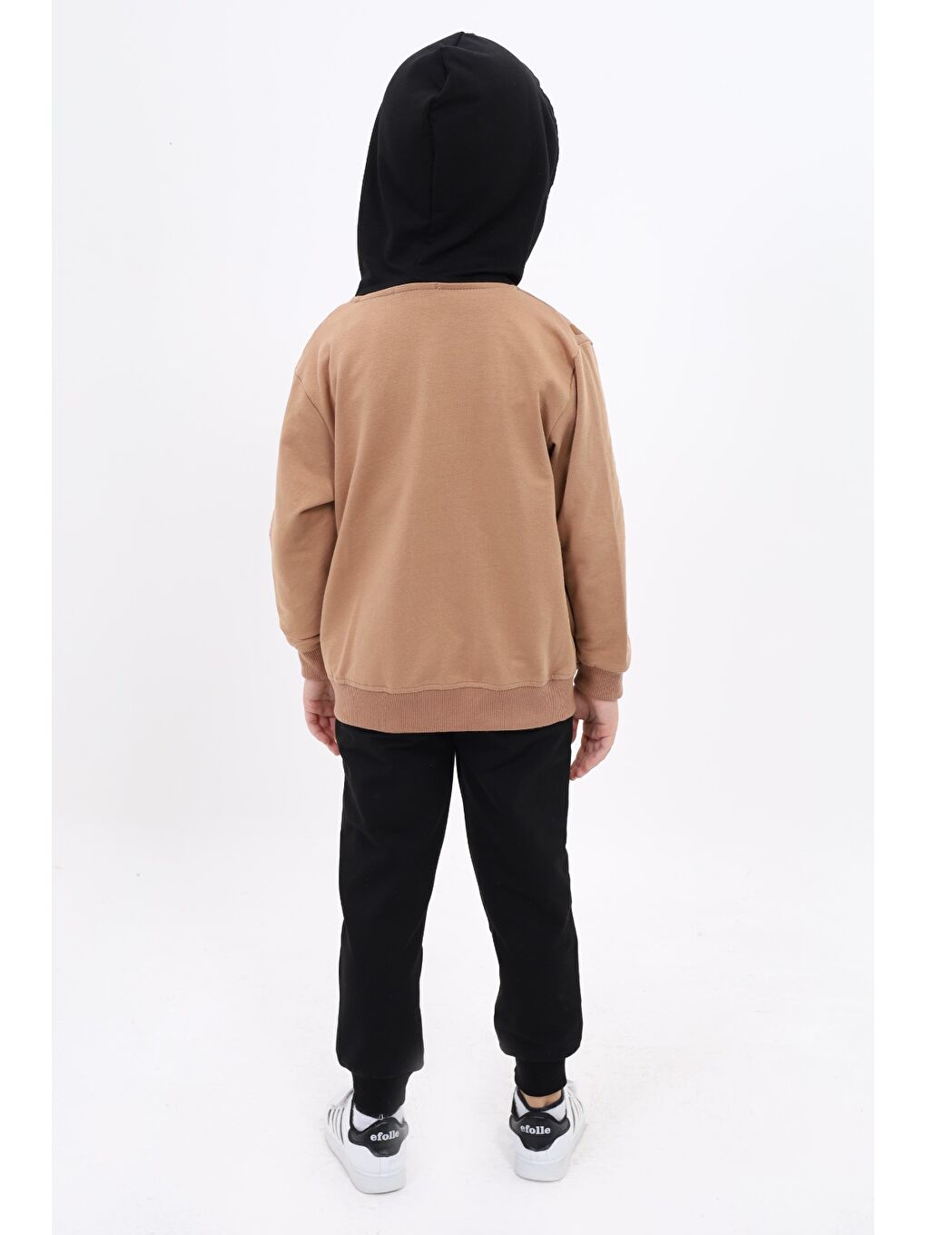Kahverengi Erkek Çocuk Baskılı Eşofman Takım-5
