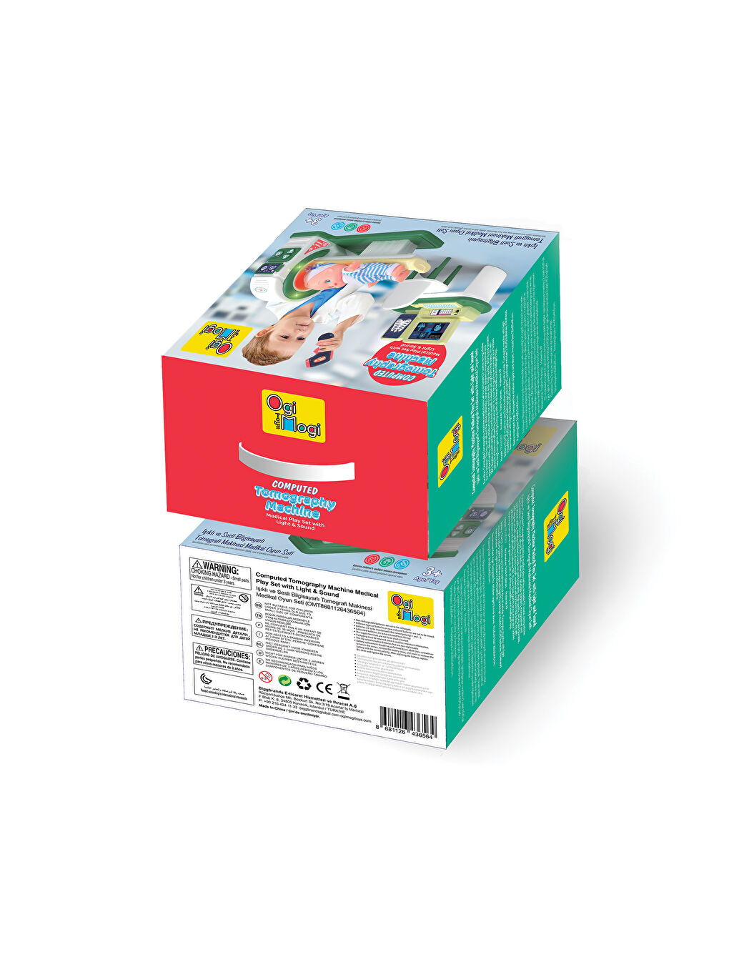 Işıklı ve Sesli Bilgisayarlı Tomografi Makinesi Medikal Oyun Seti-8