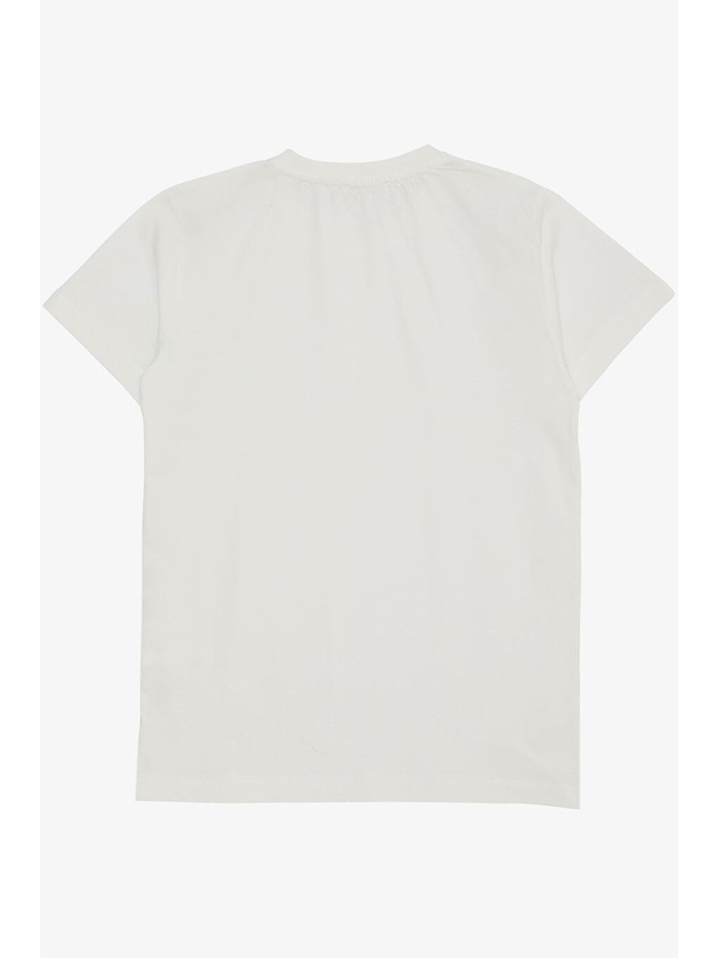 Erkek Çocuk Tişört Basic Ekru (4-14 Yaş)-1