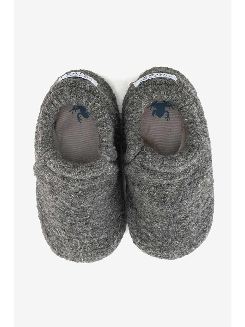 Recycled Woo Wooly Yünlü Gri Barefoot Patik (Hediye Seti)