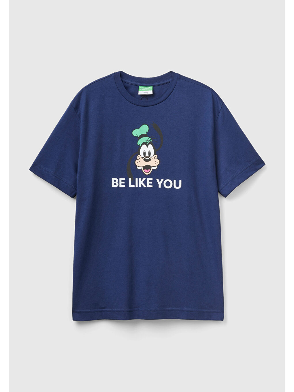 United Colors Of Benetton Unisex Lacivert Mix  100 Pamuk Disney Baskılı T Shirt - 1