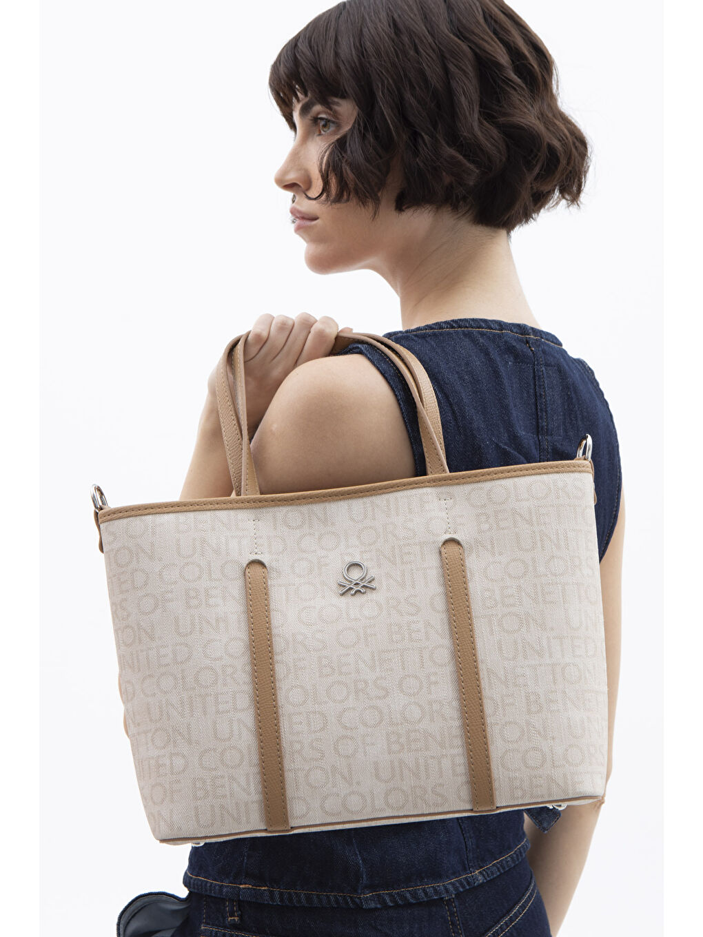 Kadin Kol Çantasi Bej-Camel BNT1604-2