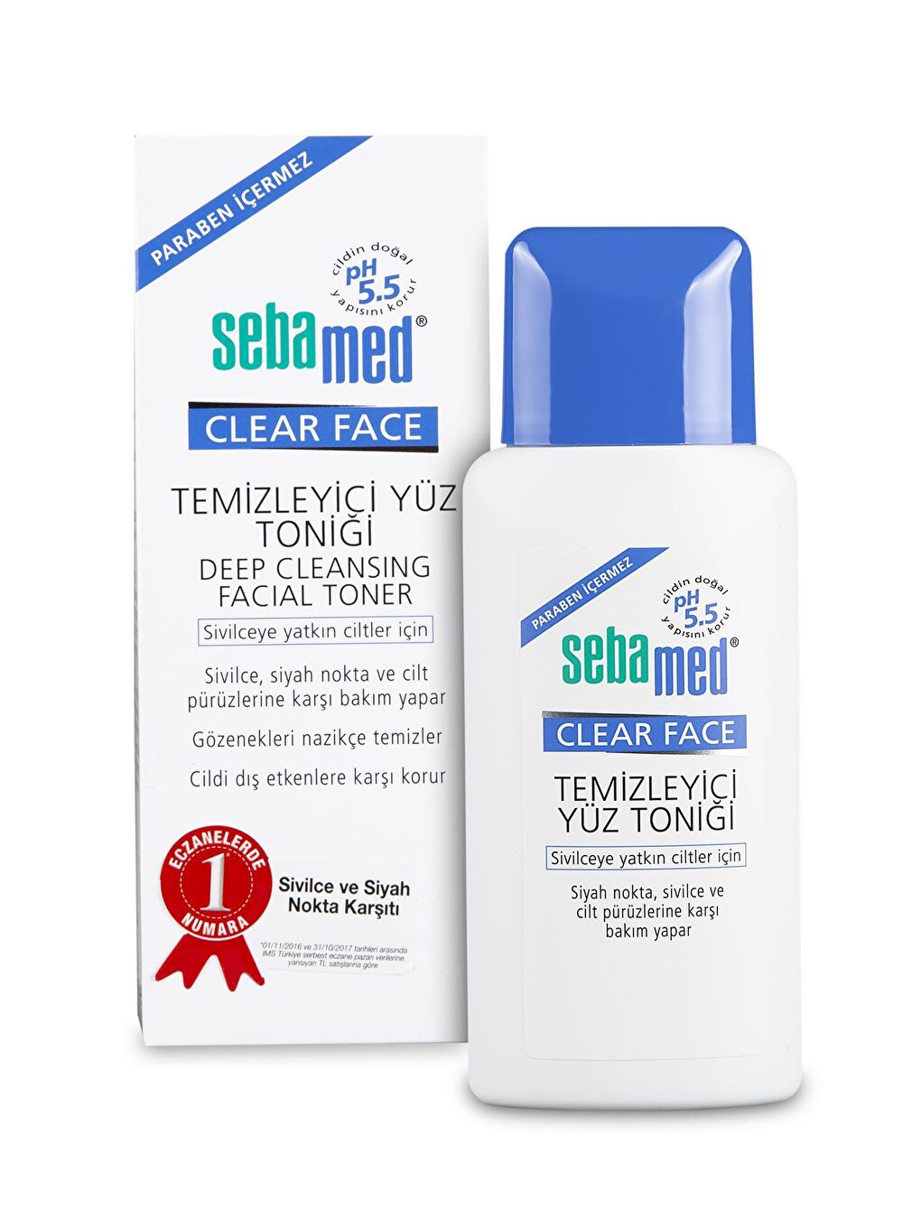 SEBAMED Renksiz Clear Face Yüz Temizleyici Tonik 150 ml - 2