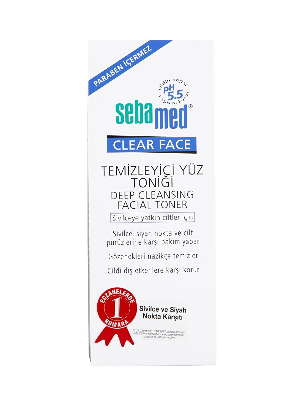 SEBAMED Renksiz Clear Face Yüz Temizleyici Tonik 150 ml - 3