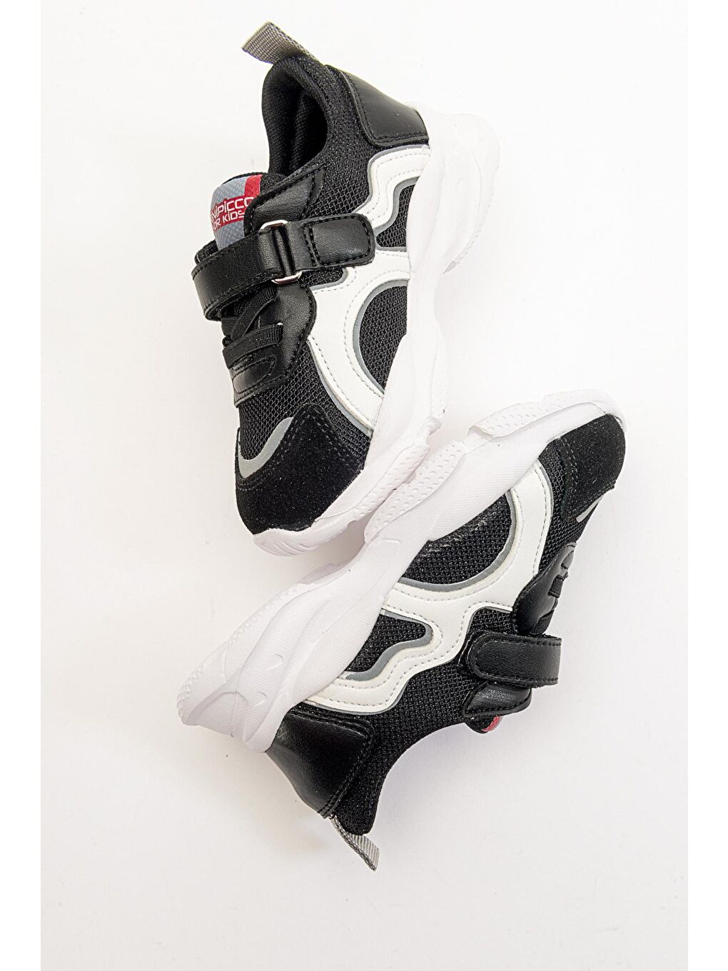 Erkek Çocuk Siyah Hakiki Deri Hafif Spor Ayakkabı-3