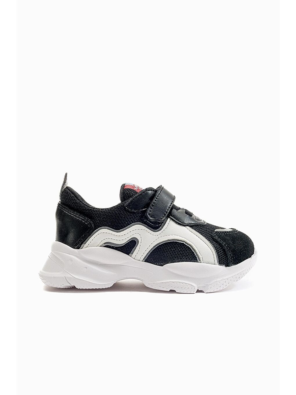 Erkek Çocuk Siyah Hakiki Deri Hafif Spor Ayakkabı-4