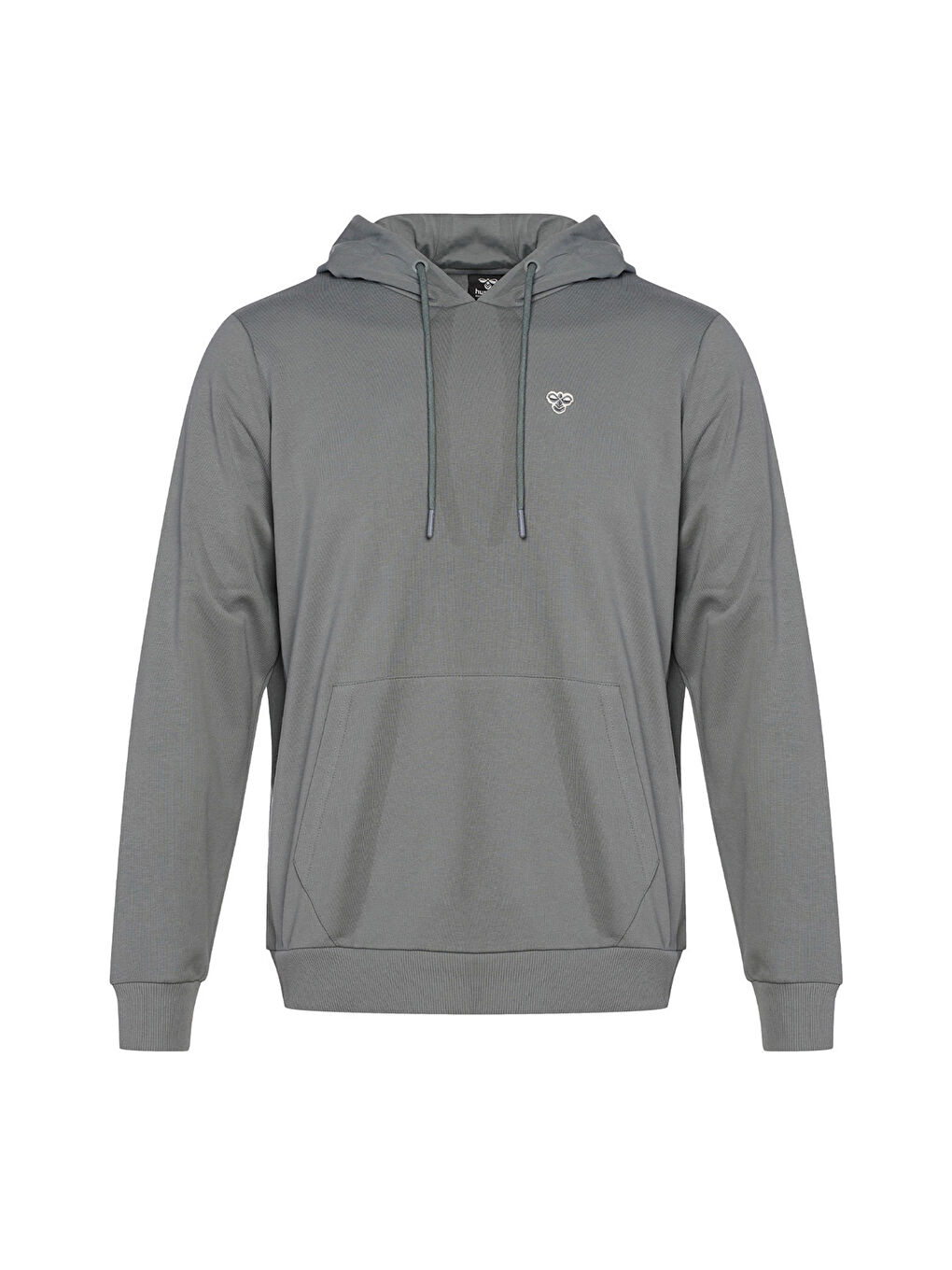 T-Ic Ico Erkek Gri Kapüşonlu Sweatshirt-1