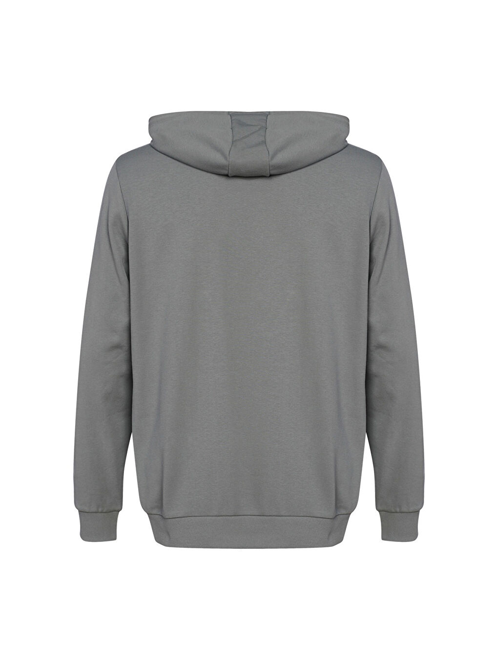 T-Ic Ico Erkek Gri Kapüşonlu Sweatshirt-2