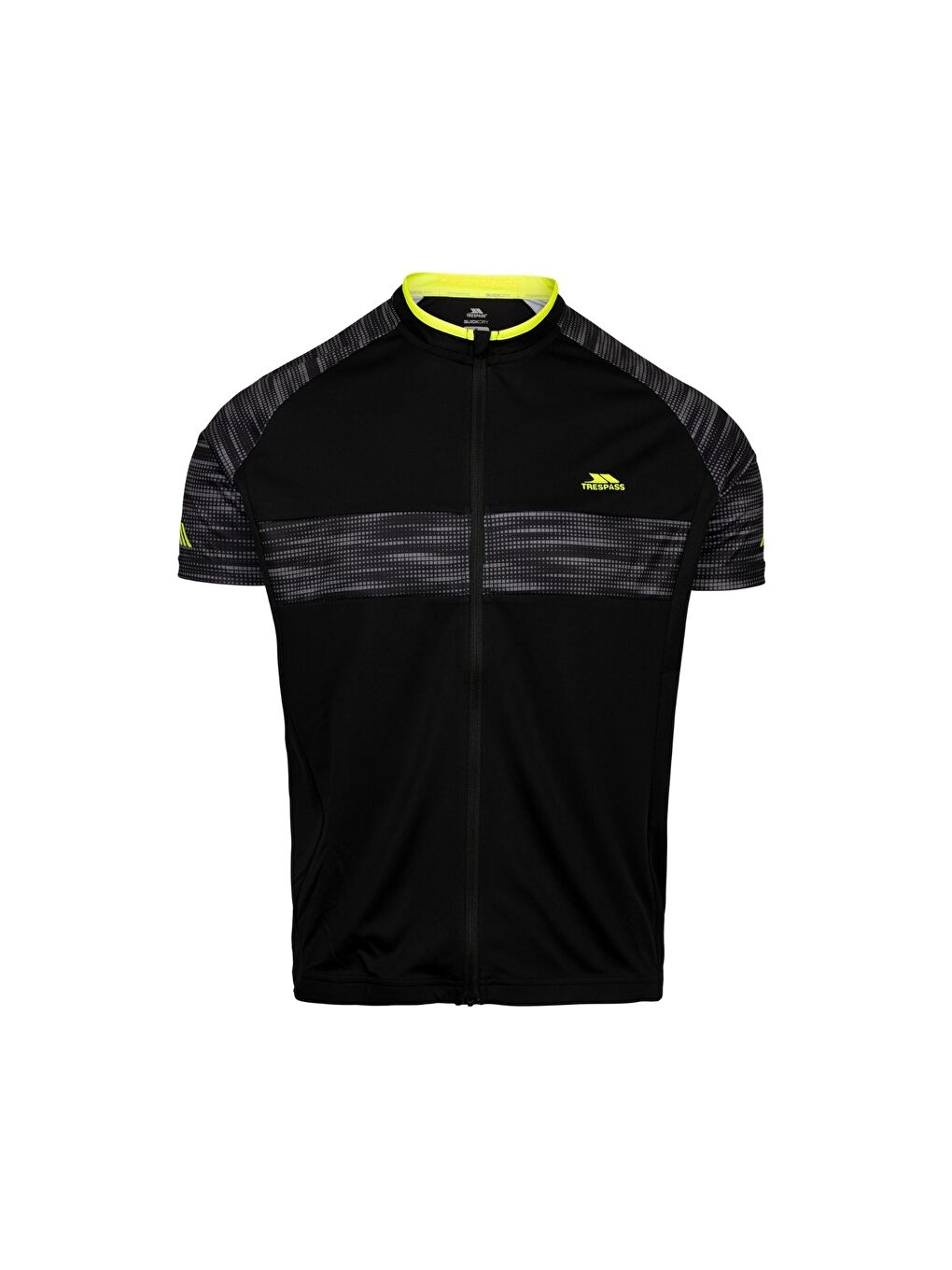 Hazzel - Active Cycling Top Tp75 Erkek Siyah Tişört