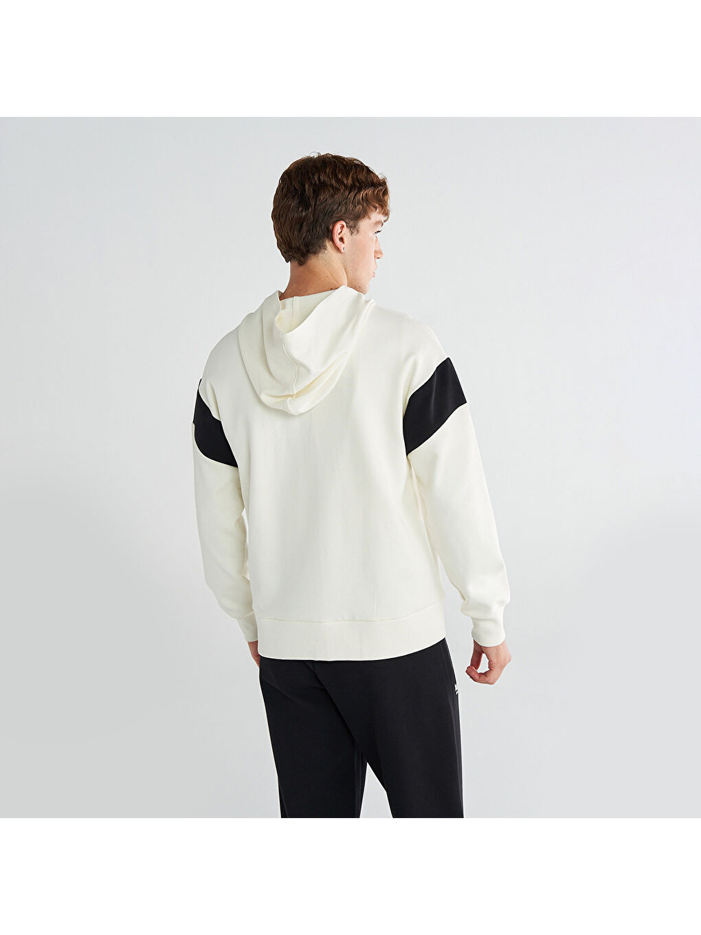 Glex Erkek Ekru Kapüşonlu Ceket-1