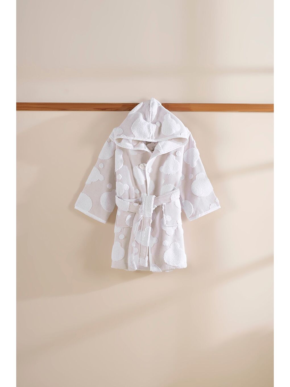 My Little Bear Çocuk Bornoz Bej