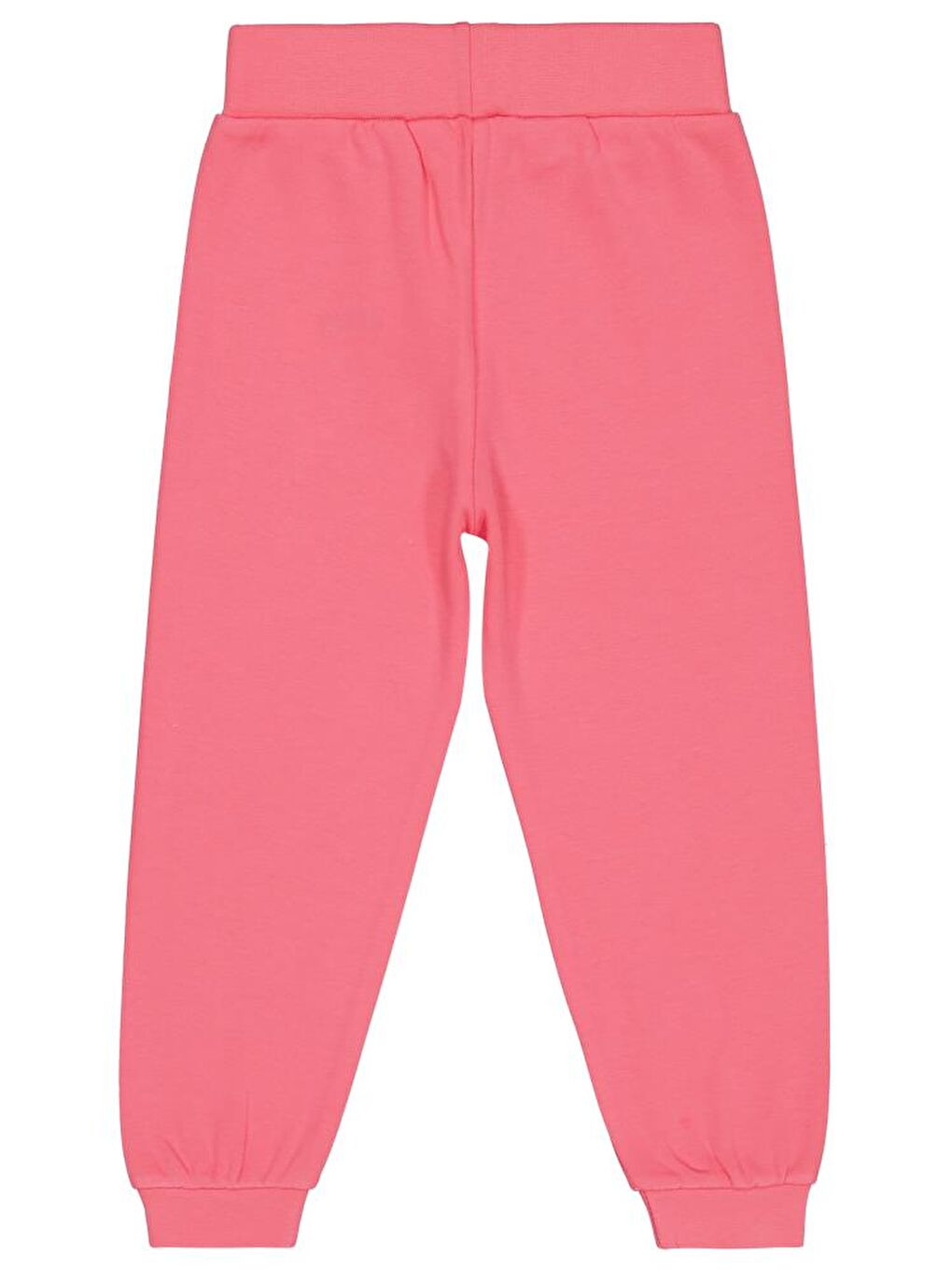 Pembe Girls Düz 2-5 Yaş Eşofman Altı-1