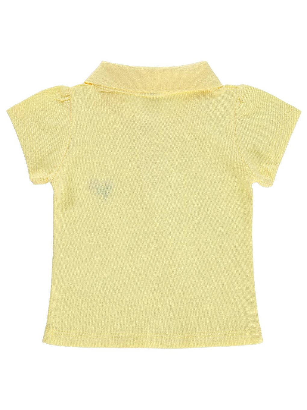 Baby Çiçek Nakışlı Basic 6-18 Ay Tişört - Sarı-1