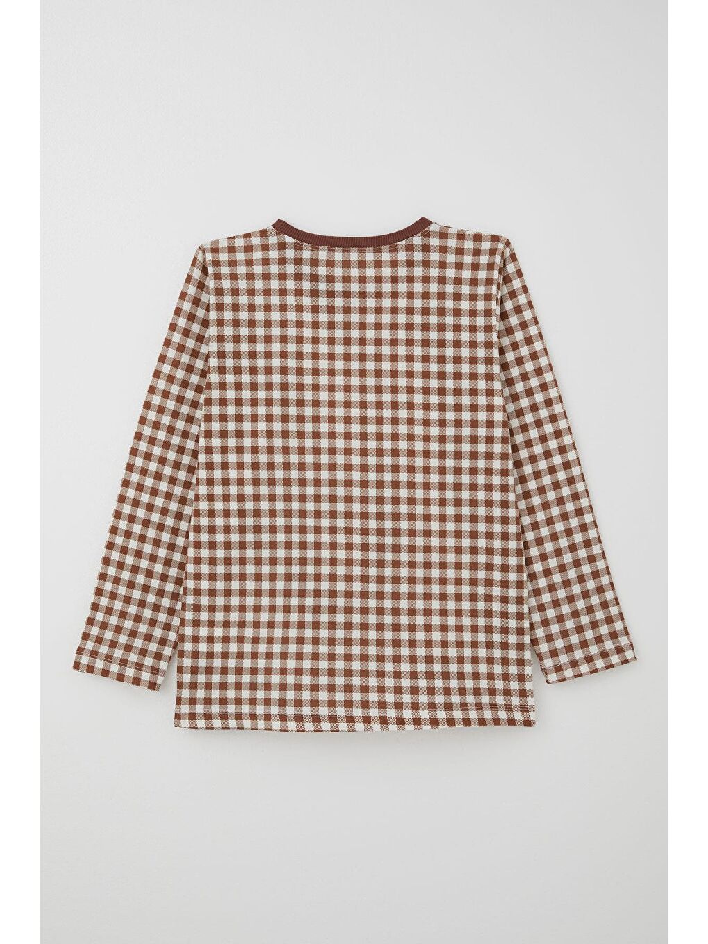 Erkek Çocuk Pijama Takımı Ekose Desenli Karışık Renk (9-12 Yaş)-3