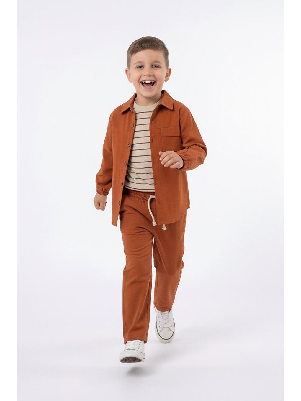 Kahverengi Modal 3lü Takım-5