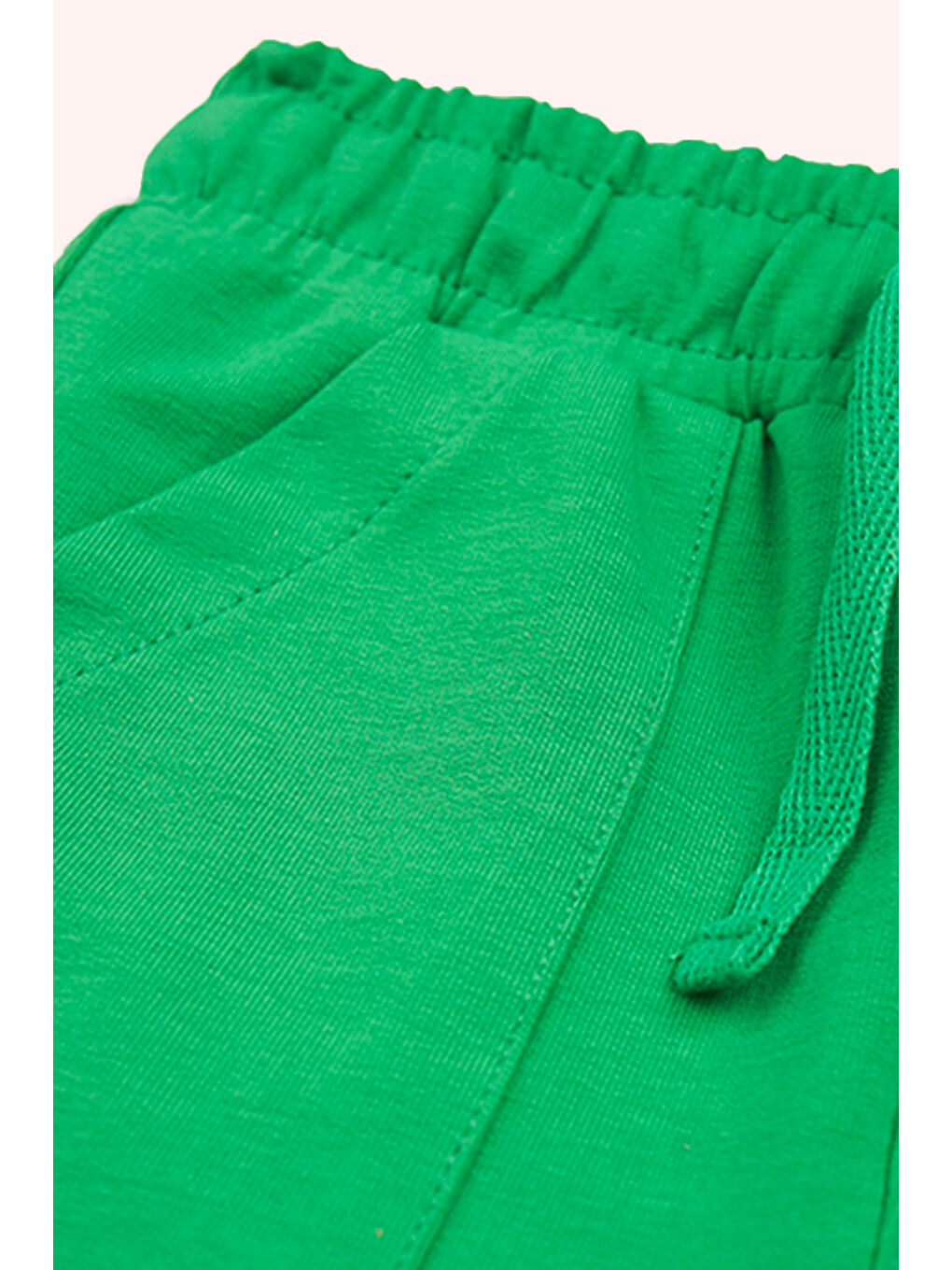 Erkek Bebek Örme Yeşil Şort-1