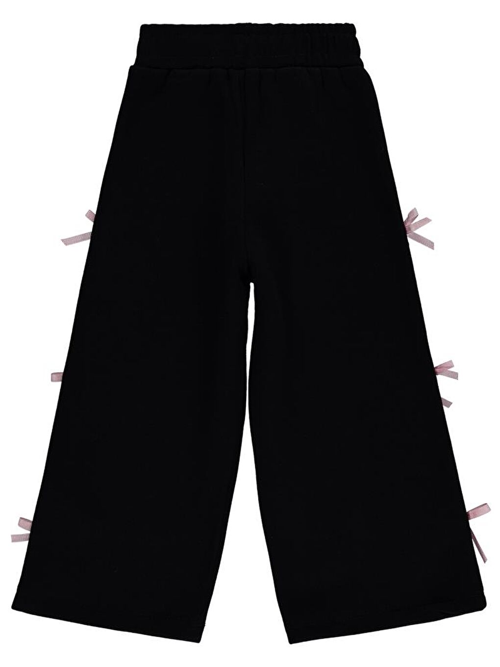 Siyah Girls Fiyonklu 2-5 Yaş Eşofman Altı