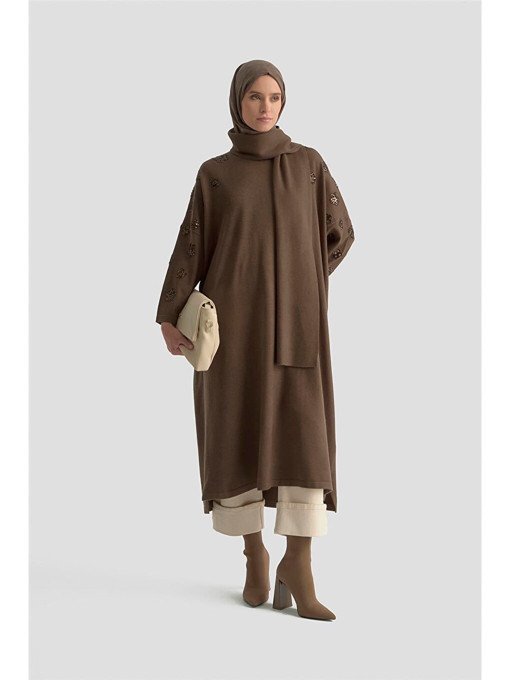 Tunik 25kd2303 Kahverengi-1