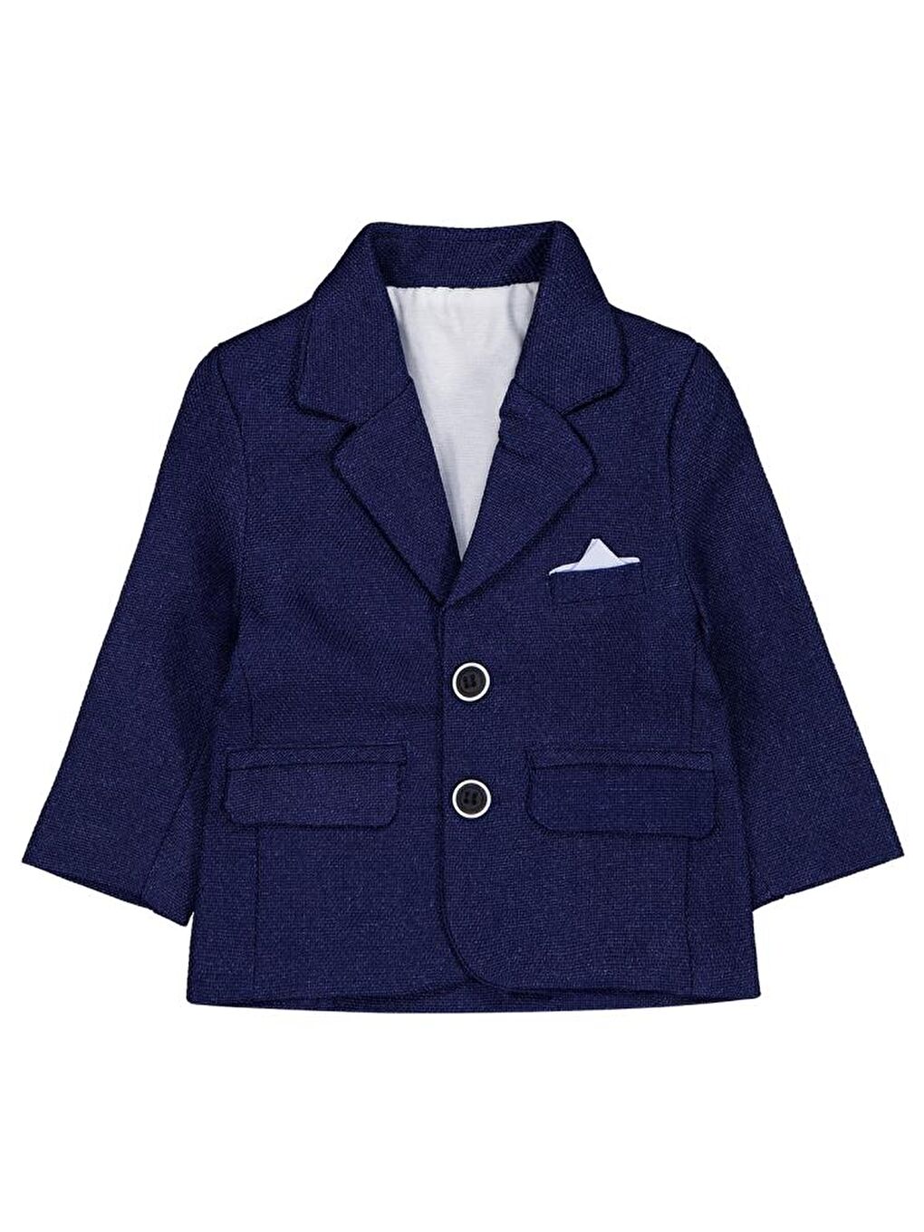 Lacivert Baby Blazer Ceketli 6-18 Ay Takım