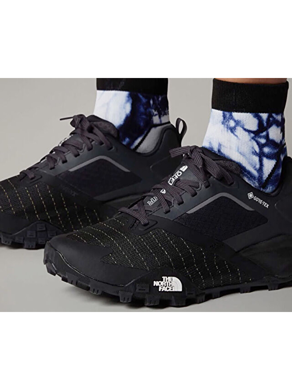 W Offtrail Tr Gore-tex Kadın Arazi Tipi Koşu Ayakkabısı Nf0a8a9ymn81 Gri-1