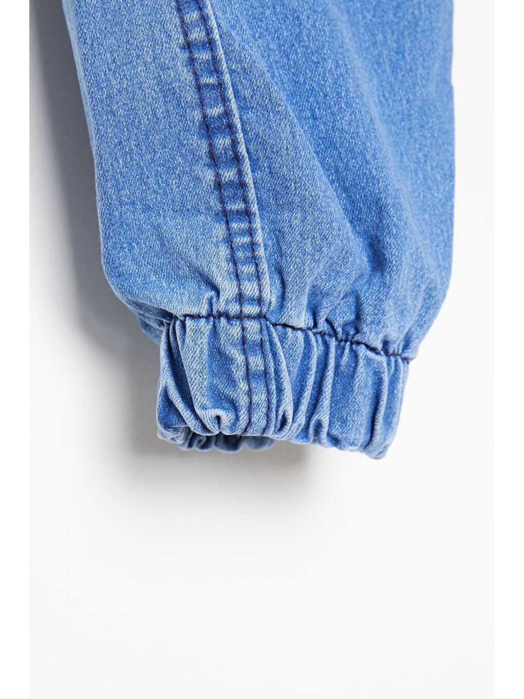 Mavi Kargo Cepli Beli Lastikli Erkek Çocuk Jean Pantolon 16238-3