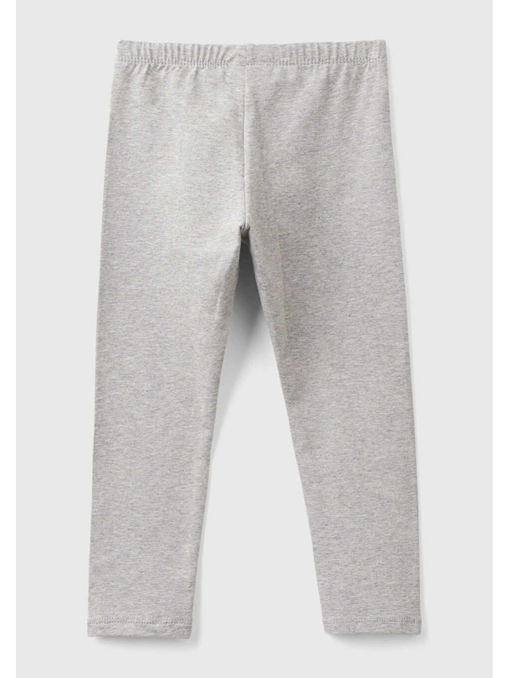 Kız Çocuk Gri Melanj   Uzun Tayt-1