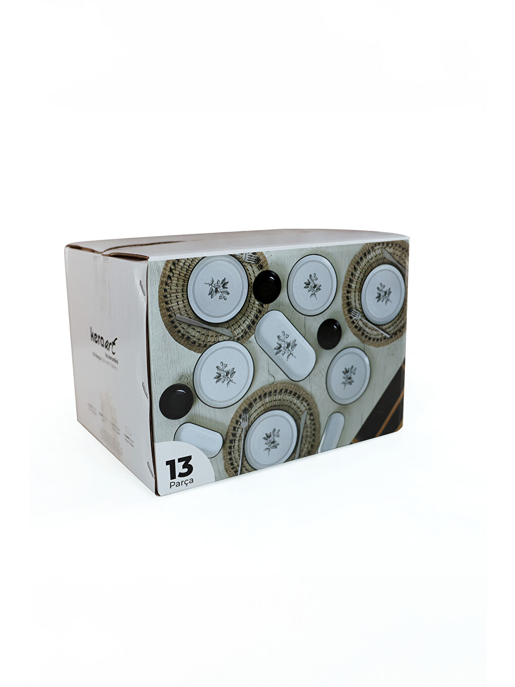 Karışık Çiçek Kahvaltı Takımı 13 Parça 6 Kişilik-2