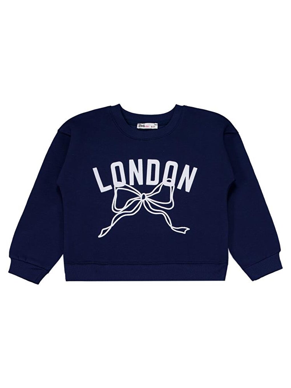 Lacivert Girls London Baskılı 6-9 Yaş Eşofman Takımı-1