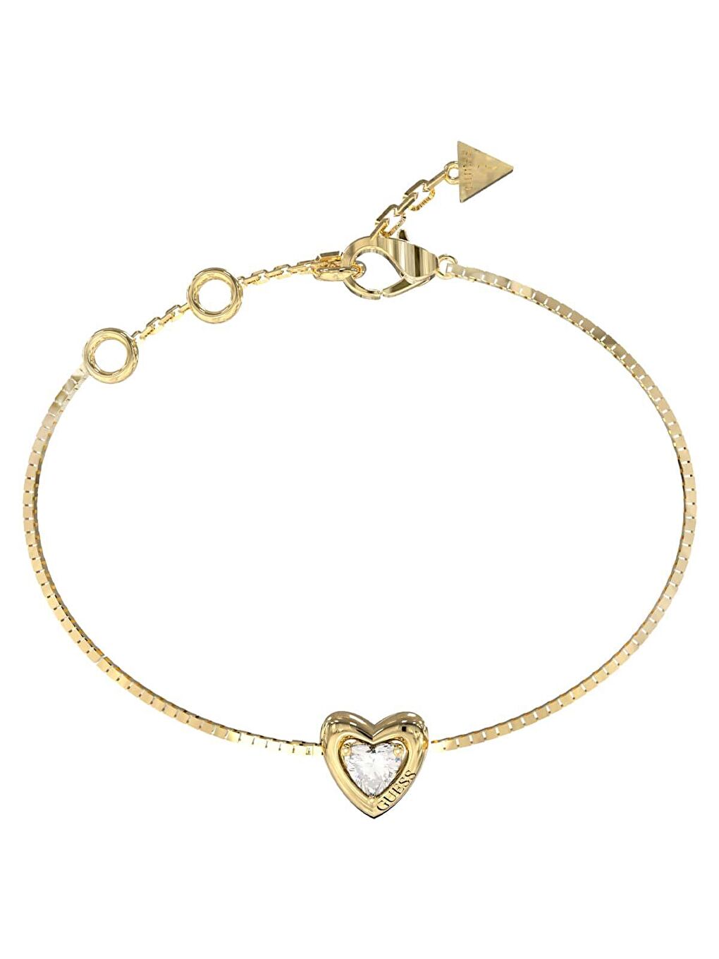 Sarı JGUJUBB06017JWYGS Kalpli Kadın Bileklik