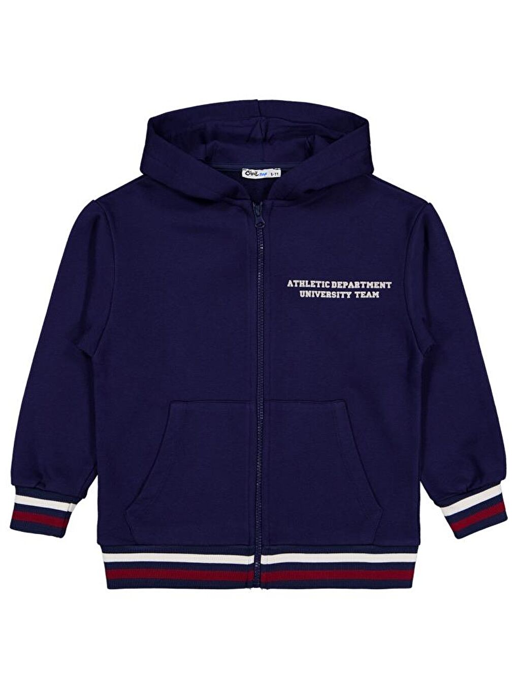 Lacivert Boys Original Baskılı 6-9 Yaş Hırka