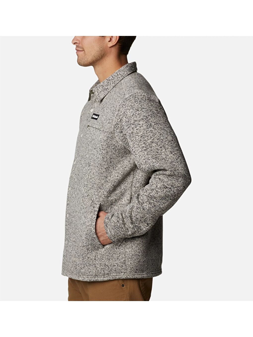 Yeşil Sweater Weather™ Shirt Jacket Erkek Polar Ceket AM1376-278-3