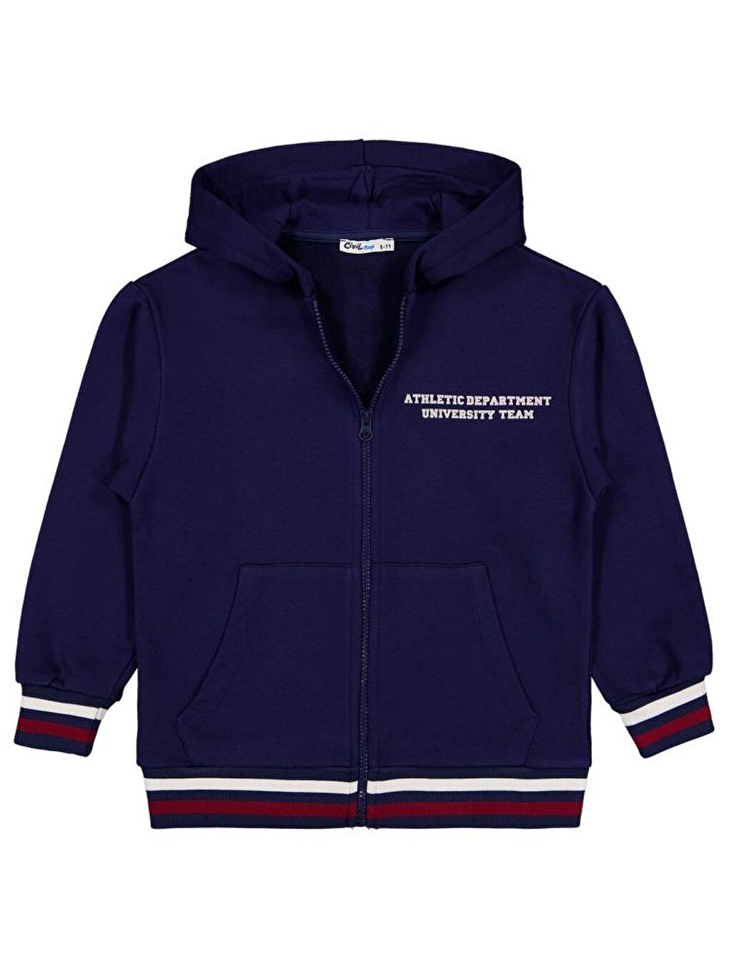 Lacivert Boys Original Baskılı 6-9 Yaş Hırka-2