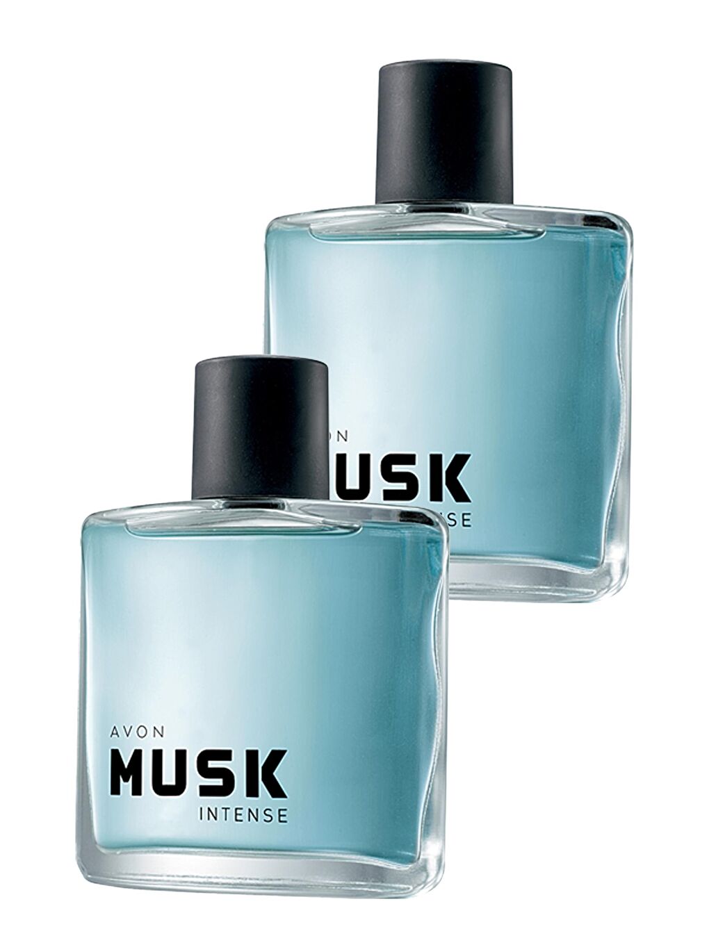 AVON Renksiz Musk Intense Erkek Parfüm Edt 75 Ml. İkili Set