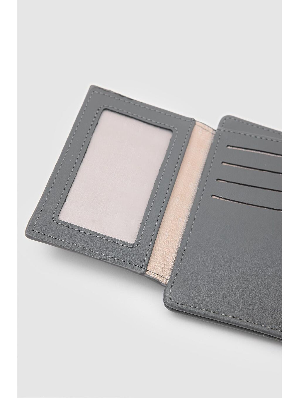 Earl Fermuarlı Cüzdan Antrasit-3