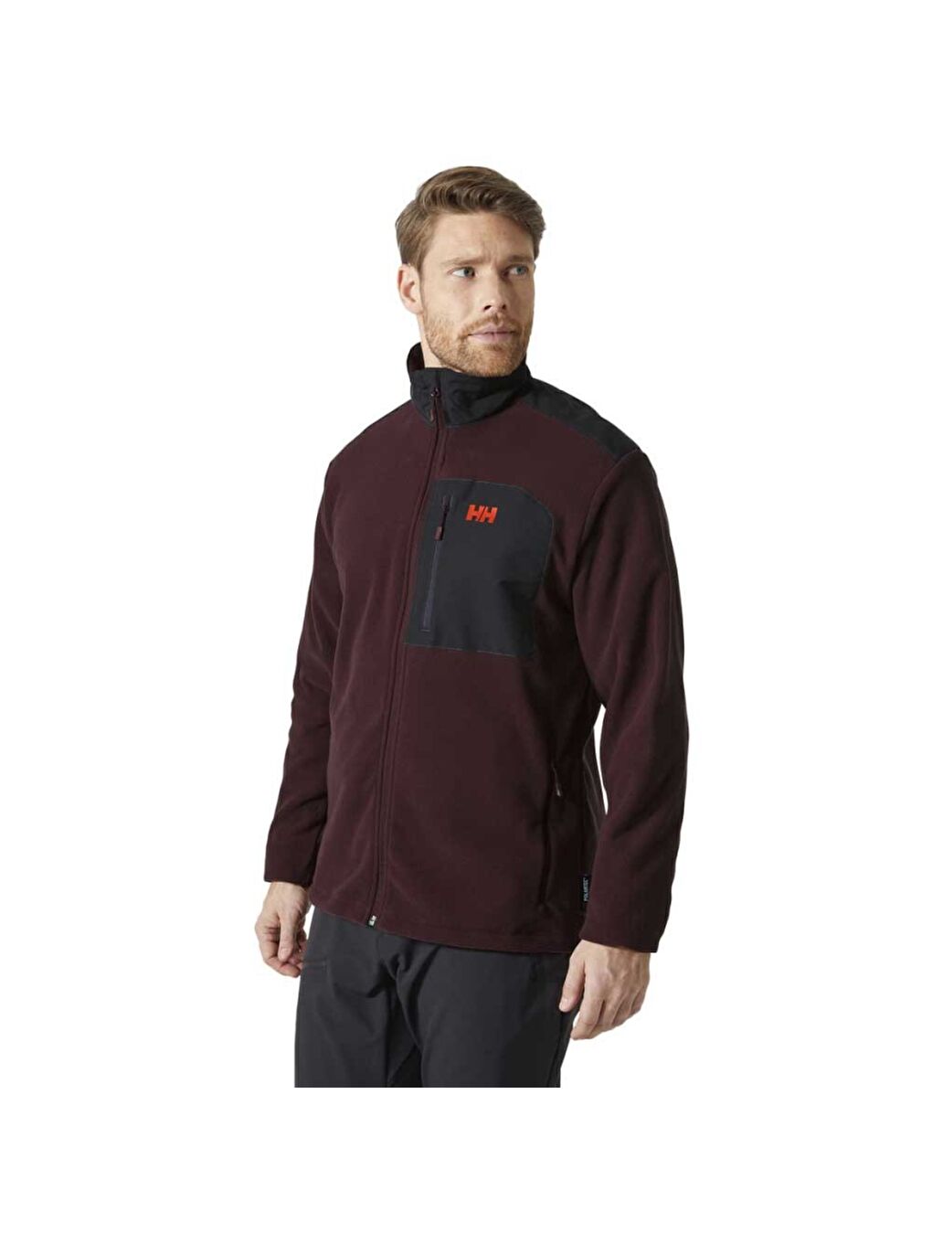 Helly Hansen Bordo Daybreaker Block Jacket Erkek Polar Ceket HHA.49454.658 Bordo