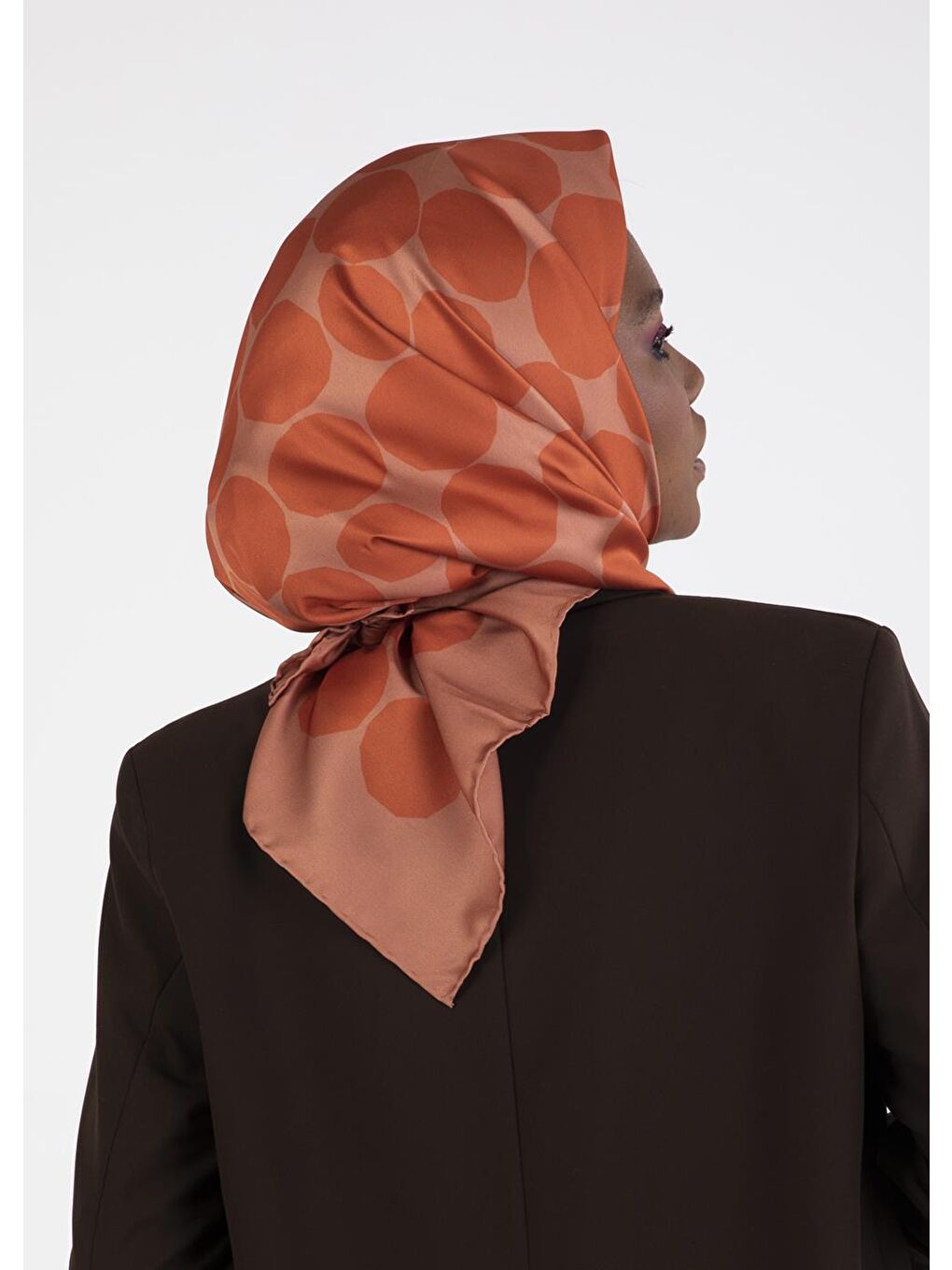 Kahverengi Eşarp 95 cm  -  0034095