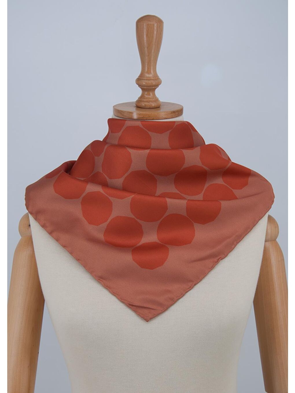 Kahverengi Eşarp 95 cm  -  0034095-3