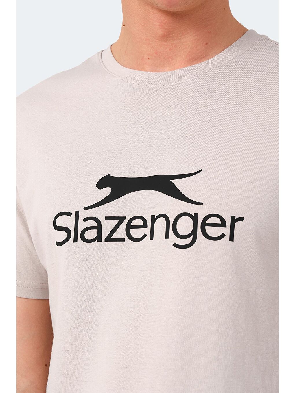 SLAZENGER Taş VEERA Erkek Tişört Taş Gri - 3