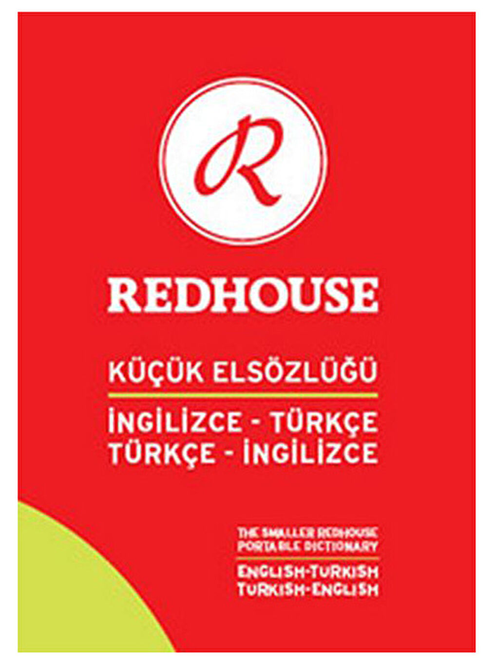 Redhouse Küçük Elsözlüğü İngilizce Türkçe Türkçe İngilizce